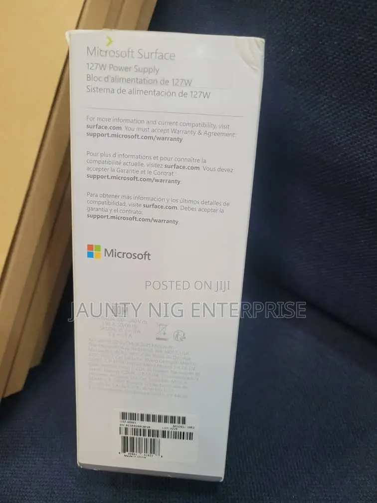 Surface 127w Power Supply for Surface Book