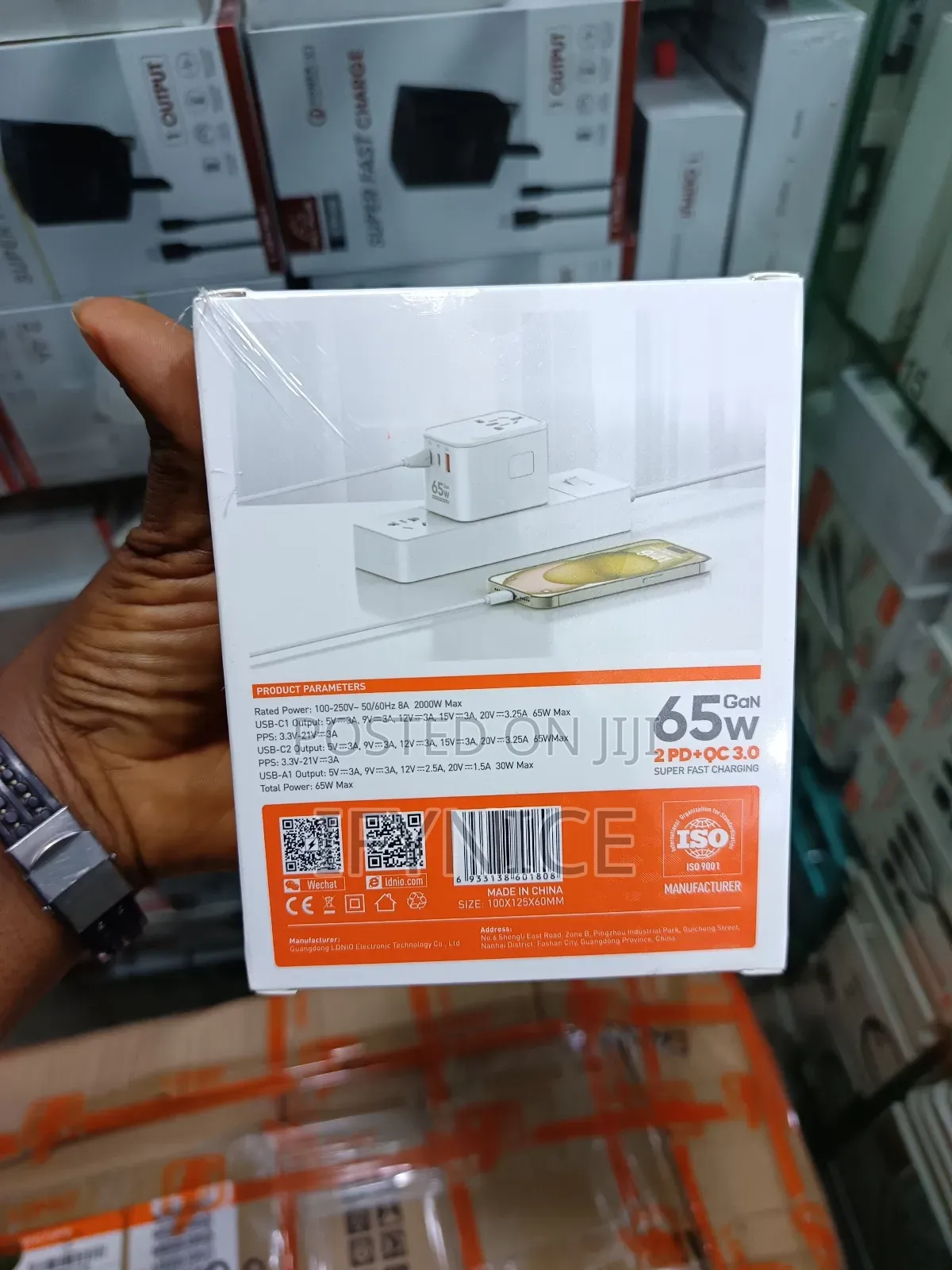 Ldnio Travel Adapter 65watts Adapter