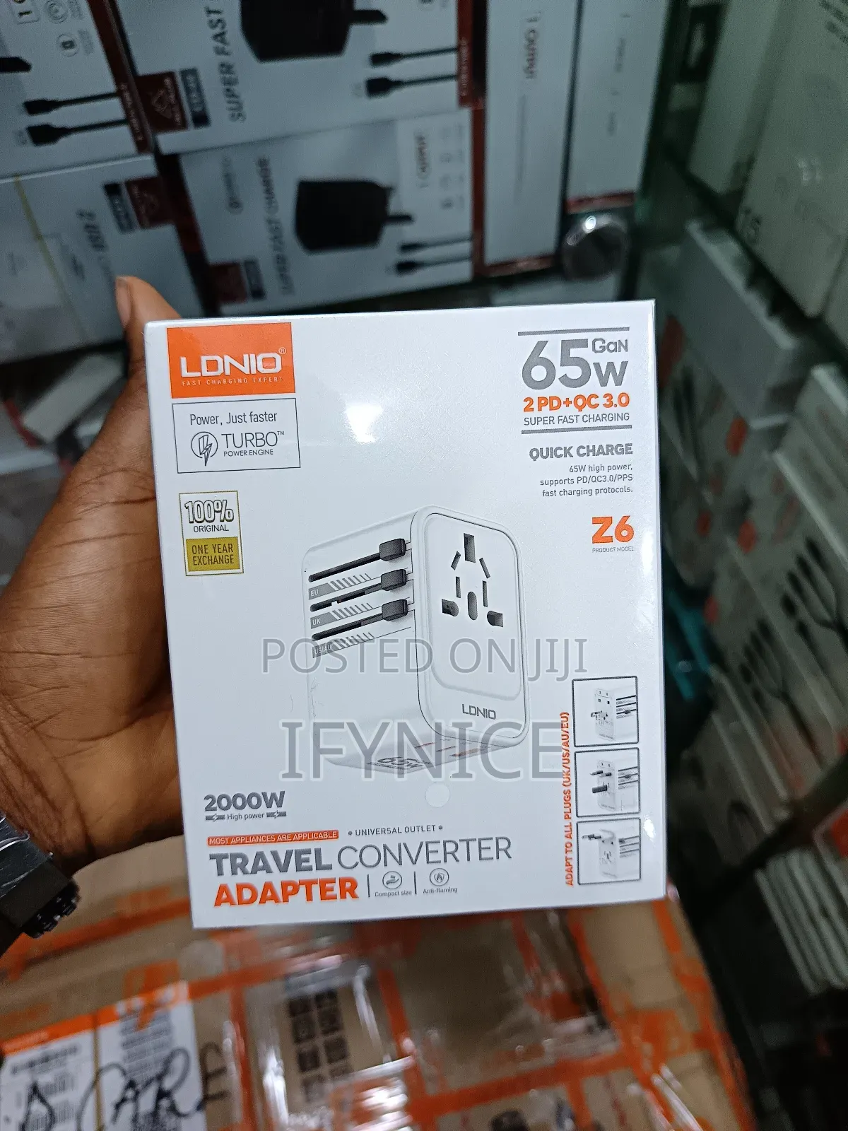 Ldnio Travel Adapter 65watts Adapter