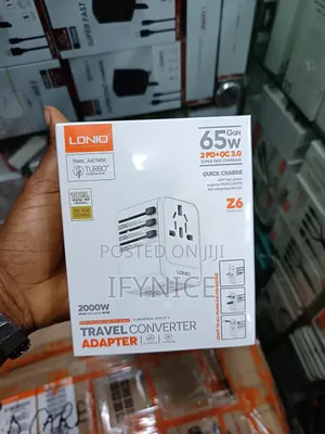Ldnio Travel Adapter 65watts Adapter