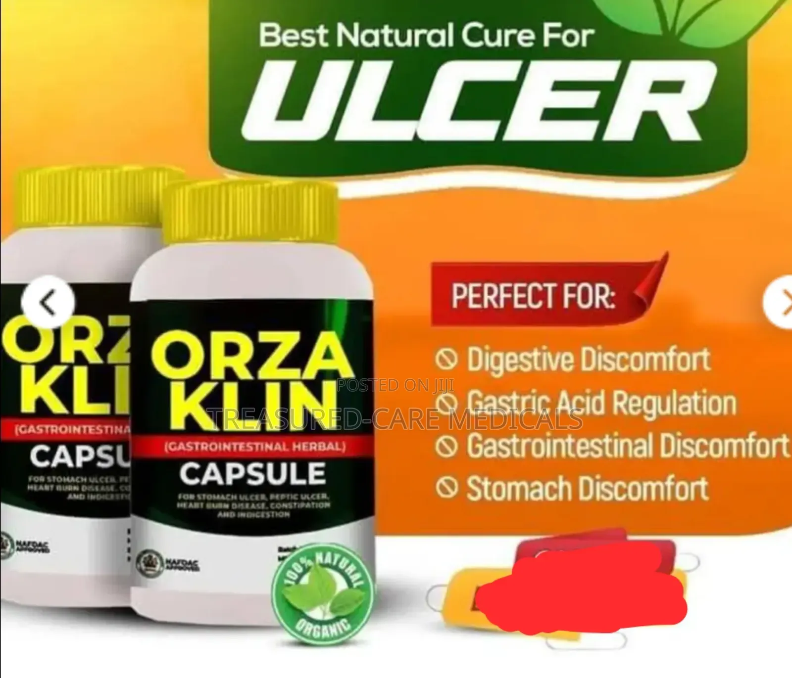 Orzaklin Herbal Ulcer Treatment
