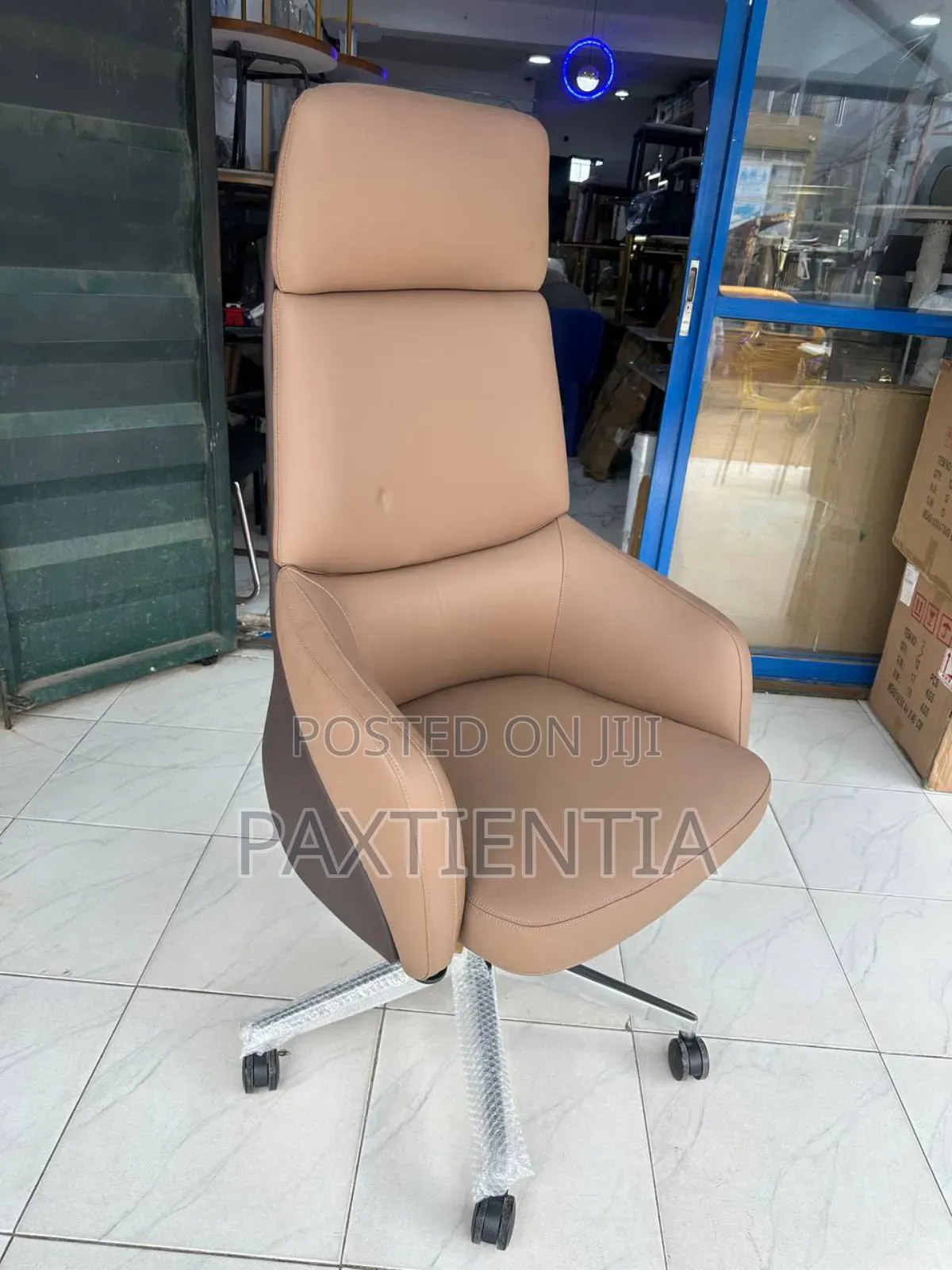 Toffee Executive Swivel Chair