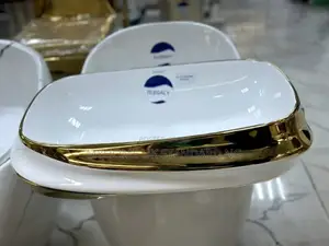 Luxury Gold White Electroplated Counter Top Wash Hand Basin