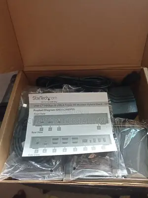 Laptop Docking Station Startech Type-C Dock Universal Monitor
