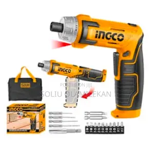 Ingco Cordless Screwdriver Set- 8v