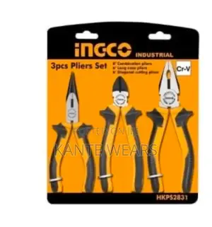 Ingco Plier Set - 3pieces