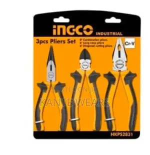 Ingco Plier Set - 3pieces
