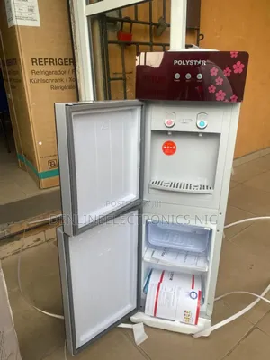 Polystar Two Taps Double Door Energy Saving Water Dispenser