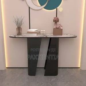 Aesthetic Marble Console Table