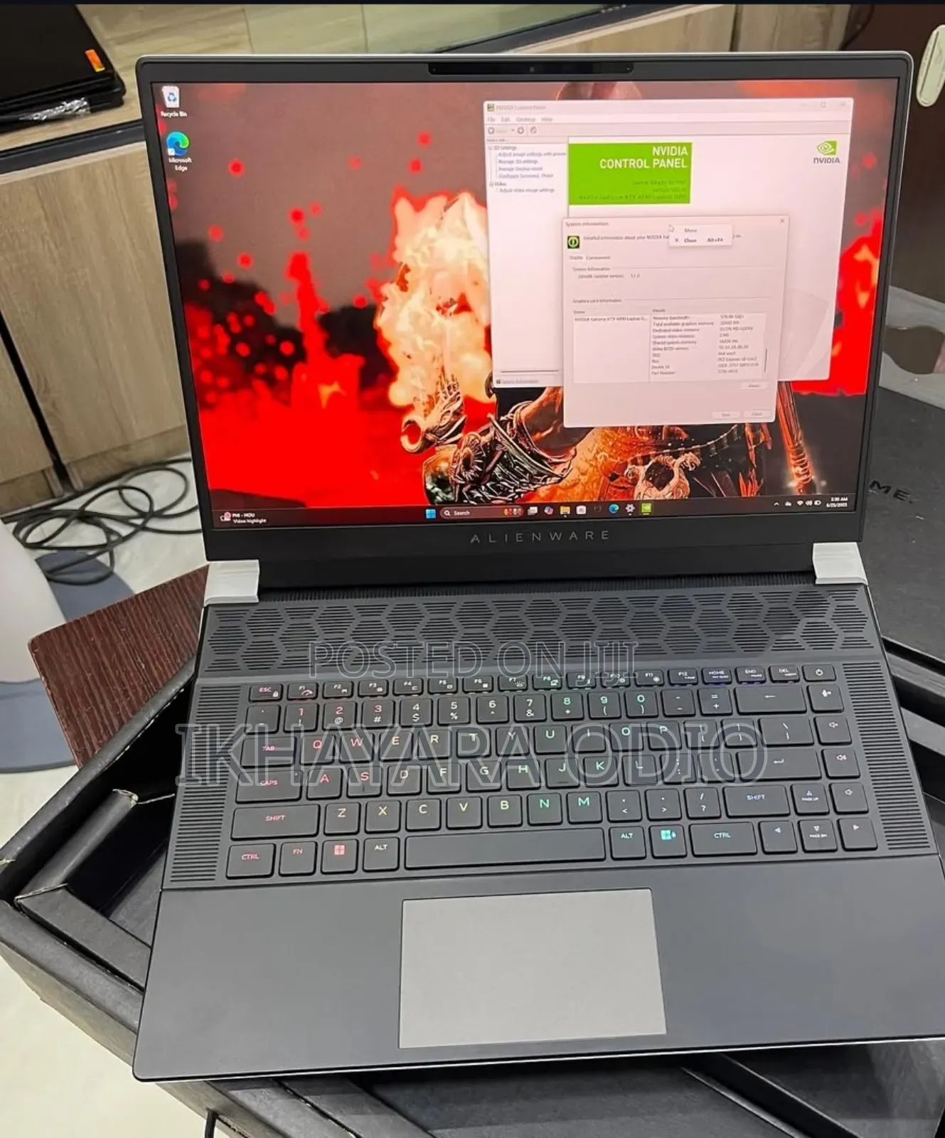 Laptop Alienware M17x R2 32GB Intel Core i9 SSD 2T