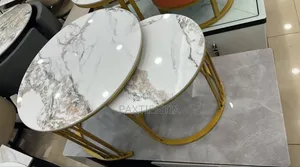 Simple Extendable 2 in 1 Marble Table