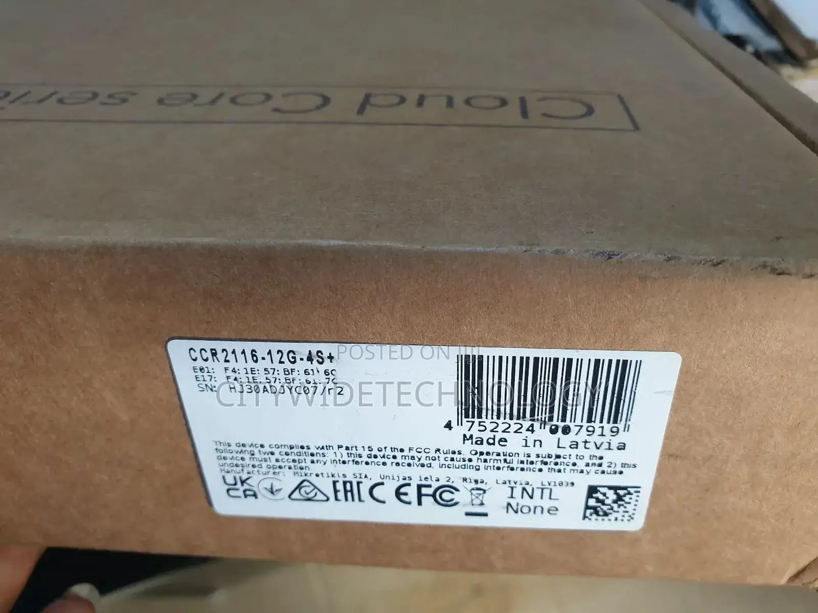 Ccr2116-12g-4s+