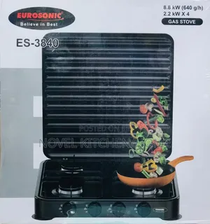 Photo - Eurosonic 4burner Gas Stove Table Top