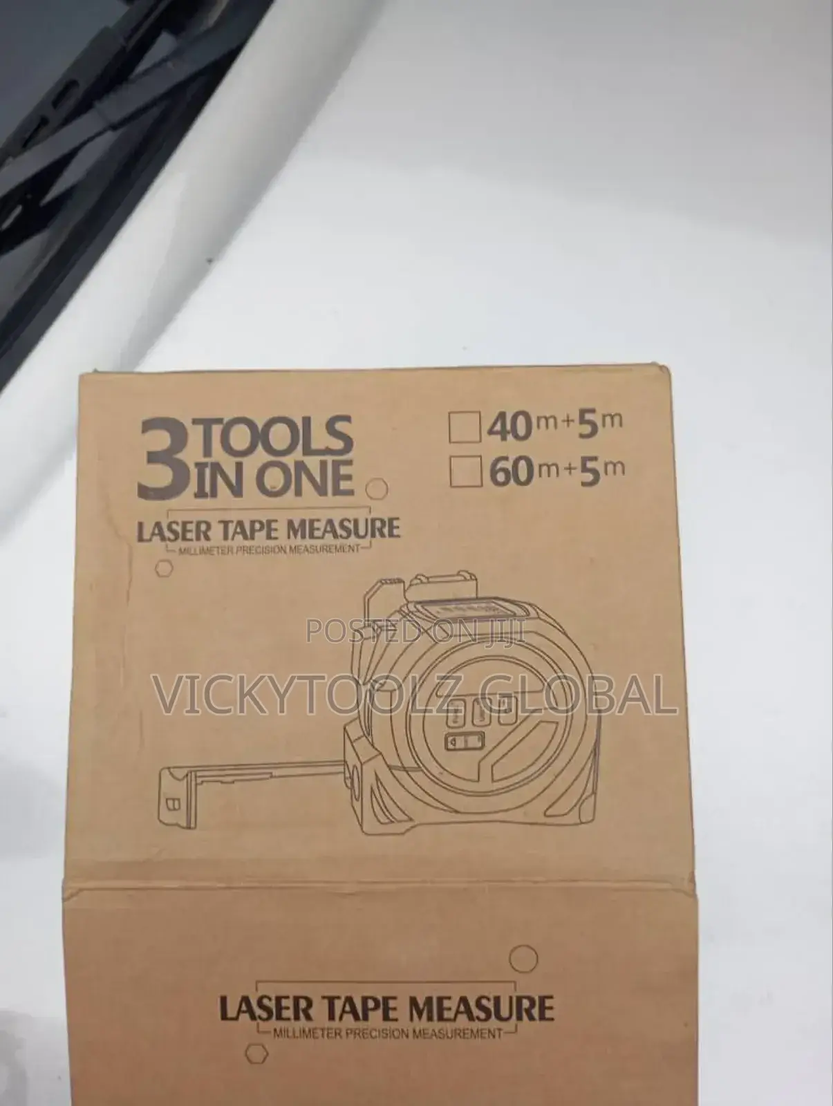 Digital Laser Measuring Tape 3 in 1