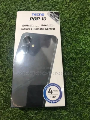 New Tecno Pop 10 128 GB Black