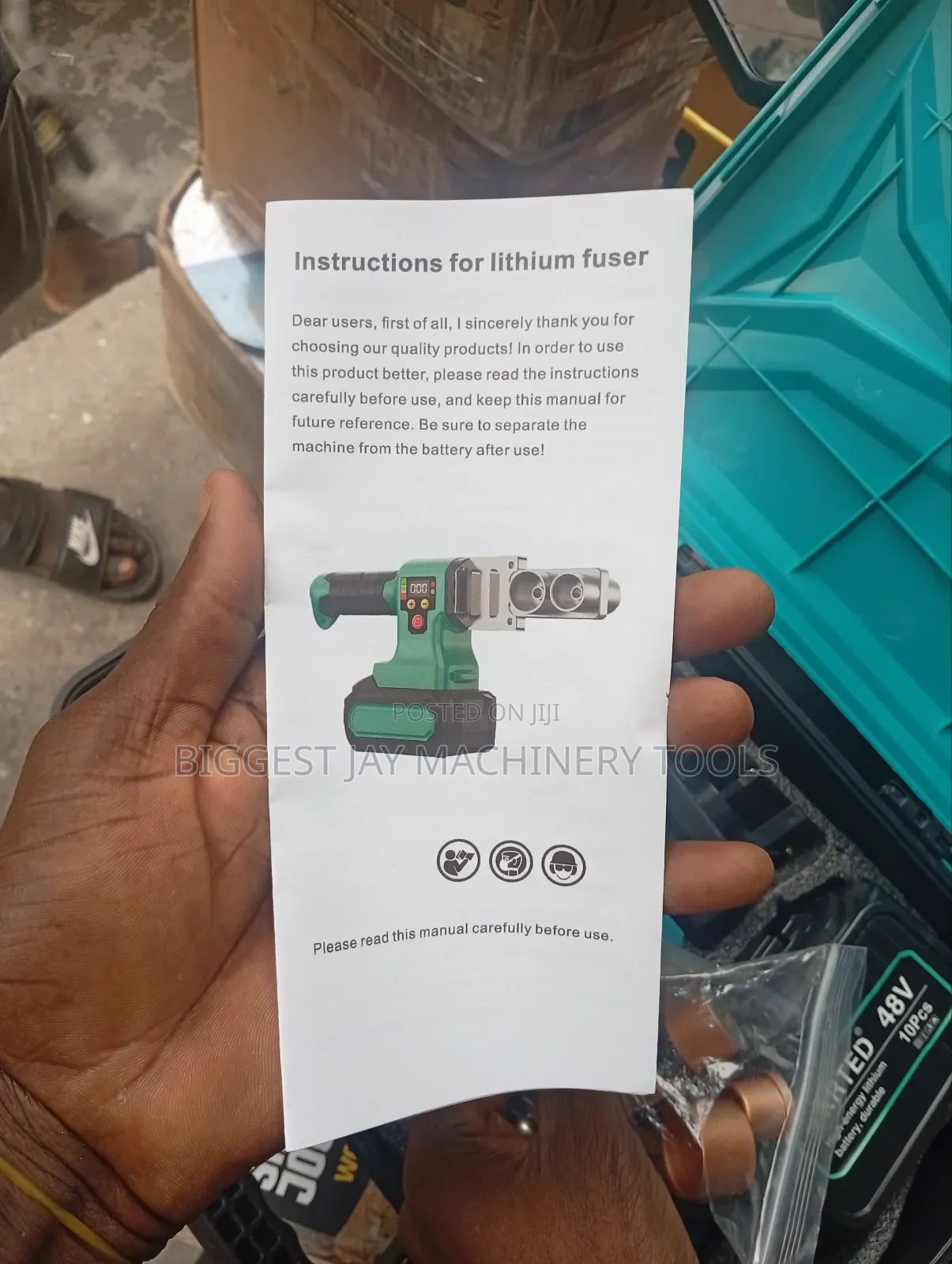 PPR Welding Machine Cordless Battery
