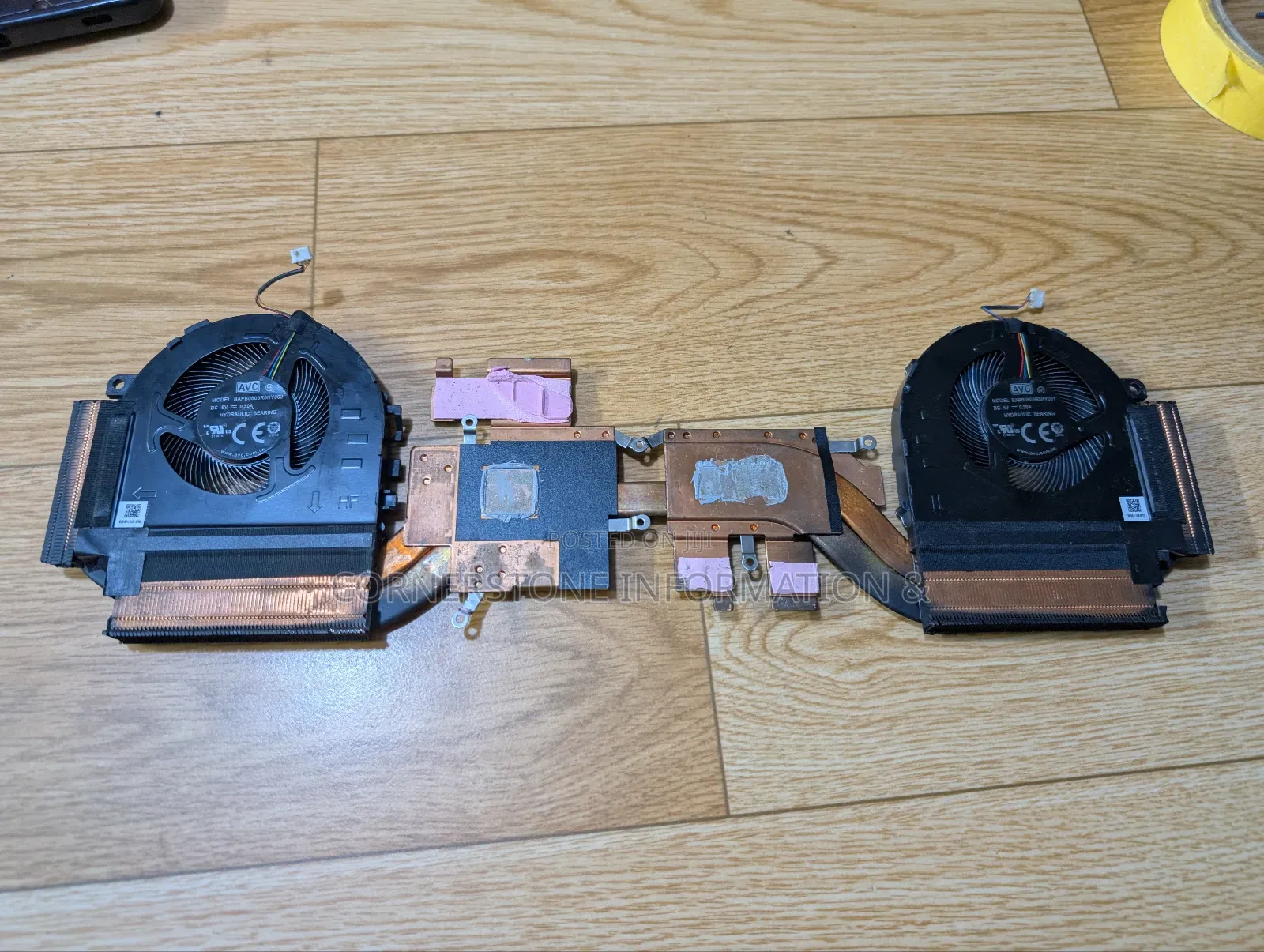Lemovo Idepad Gaming 3 15ihu6( Heatsink and Fan