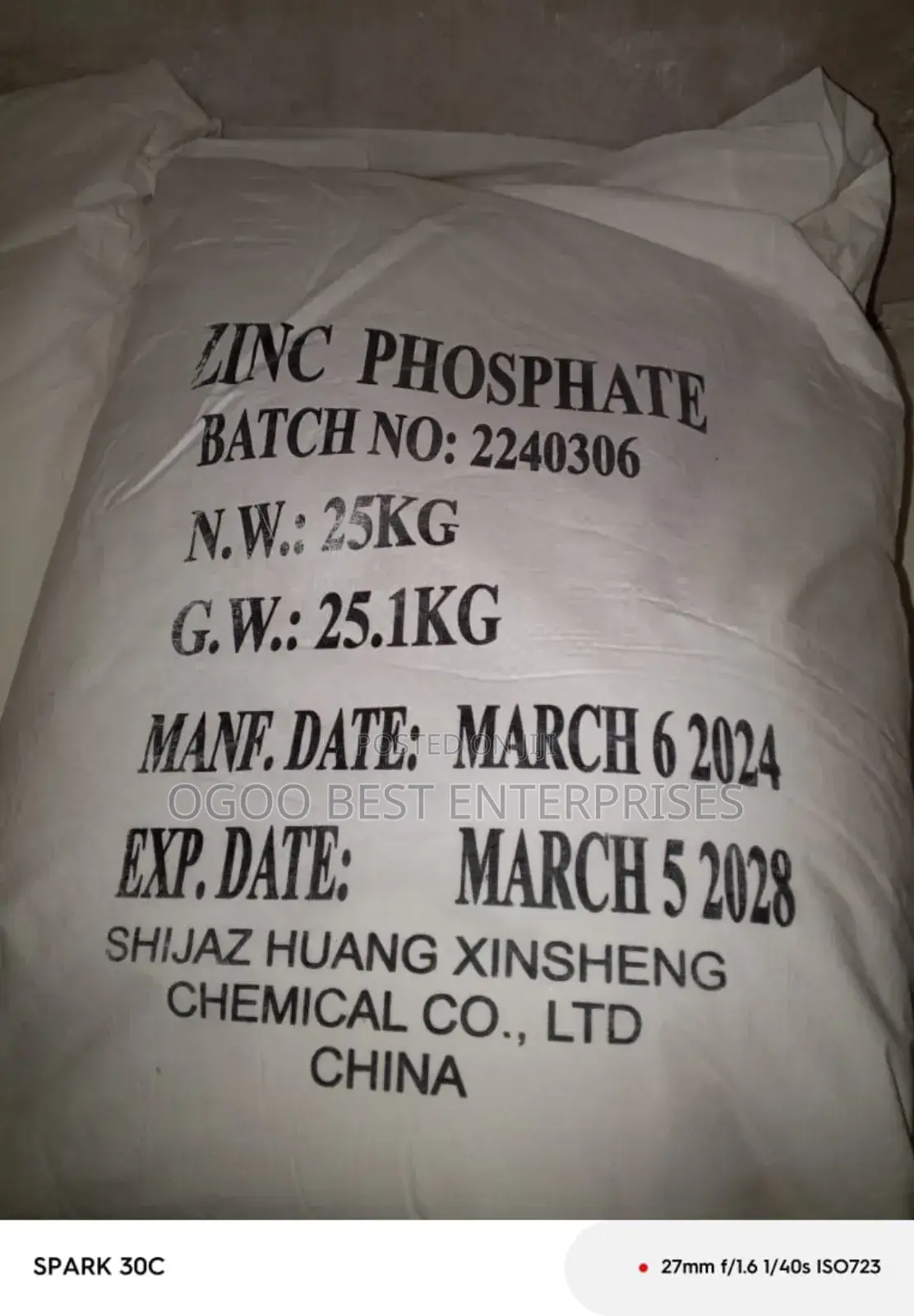 Zinc Phosphate
