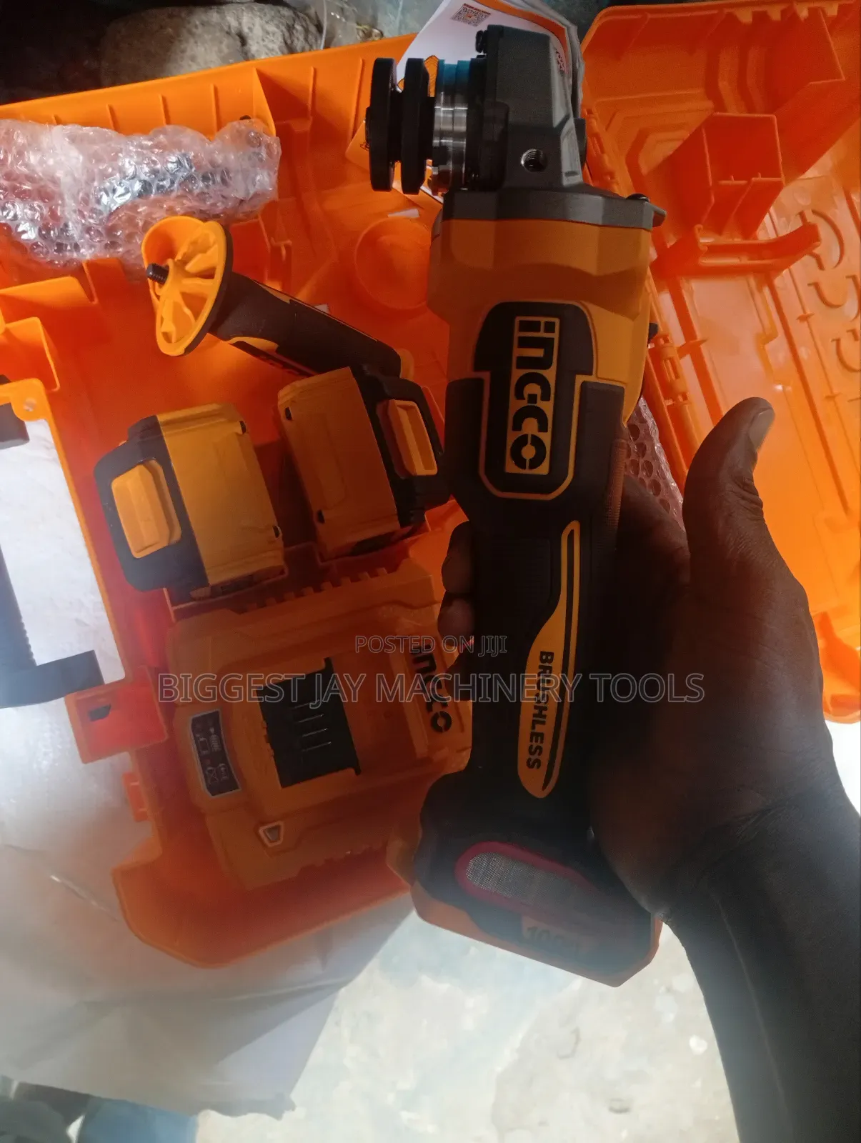 Angle Grinder Cordless Battery Ingco