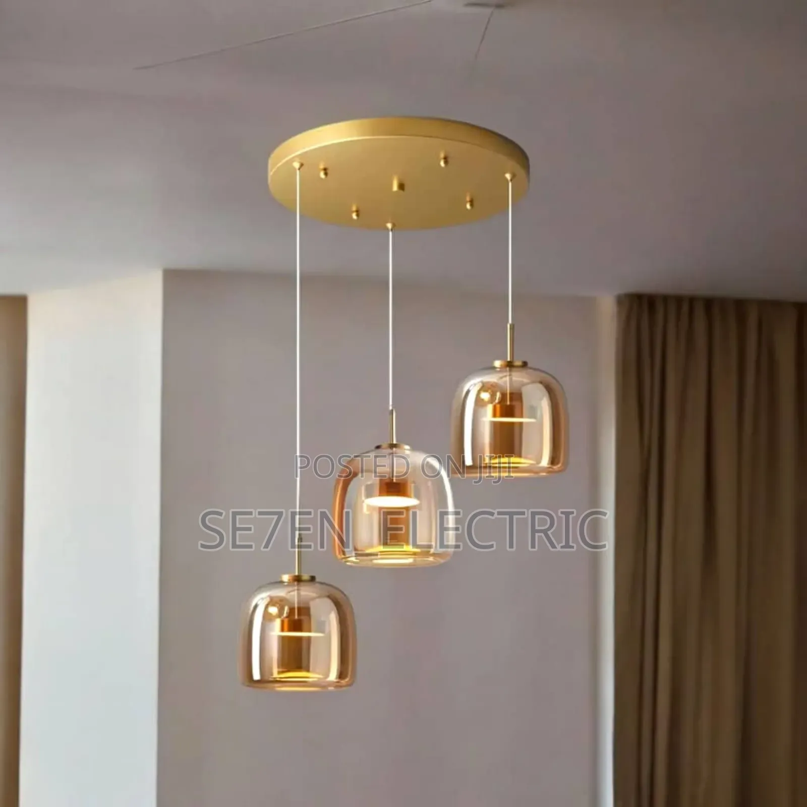 3in1 Cognac Luxury Glass Dropping