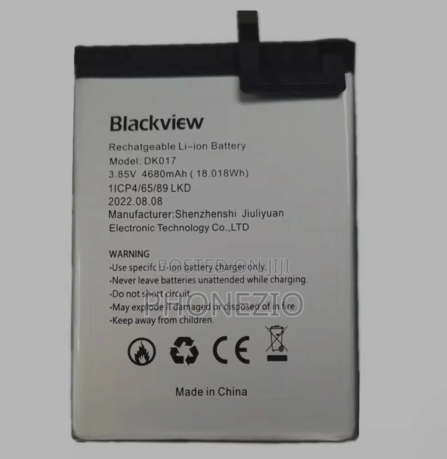 Blackview Screens Batteries Charging Port Board Fingerprints