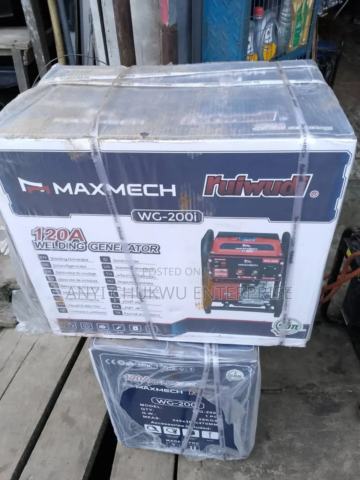 Maxmech Digital Welding Generator 120arms