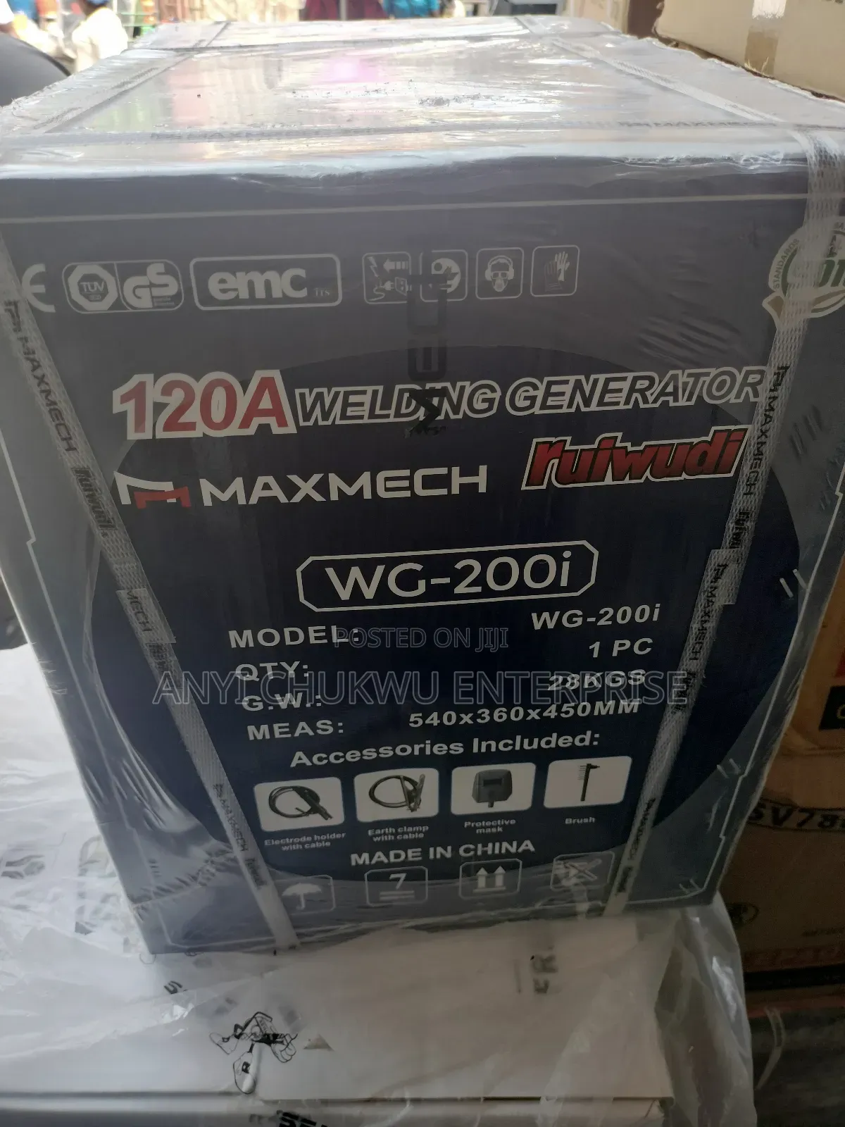 Maxmech Digital Welding Generator 120arms