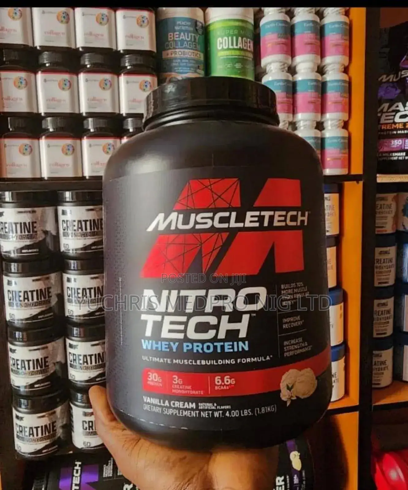 Muscle Tech Nitro Tech Whey Protein