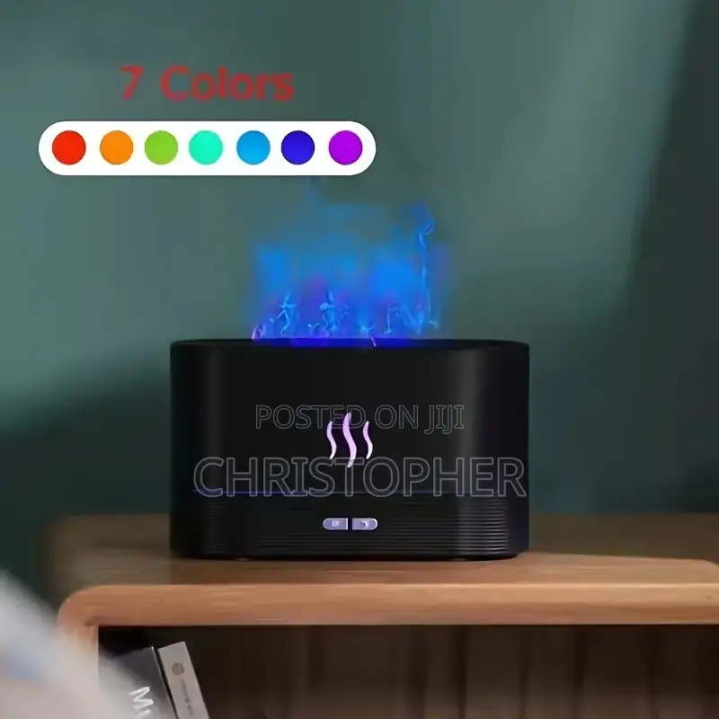 Essential Oil Diffuser Aroma Aromatherapy Flame Diffusion