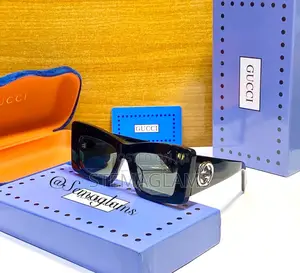 Gucci Unisex Retro Square Fashion Glasses