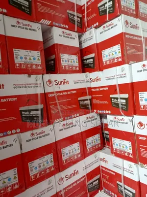 This Is Sunfit 130ah Gel Battery