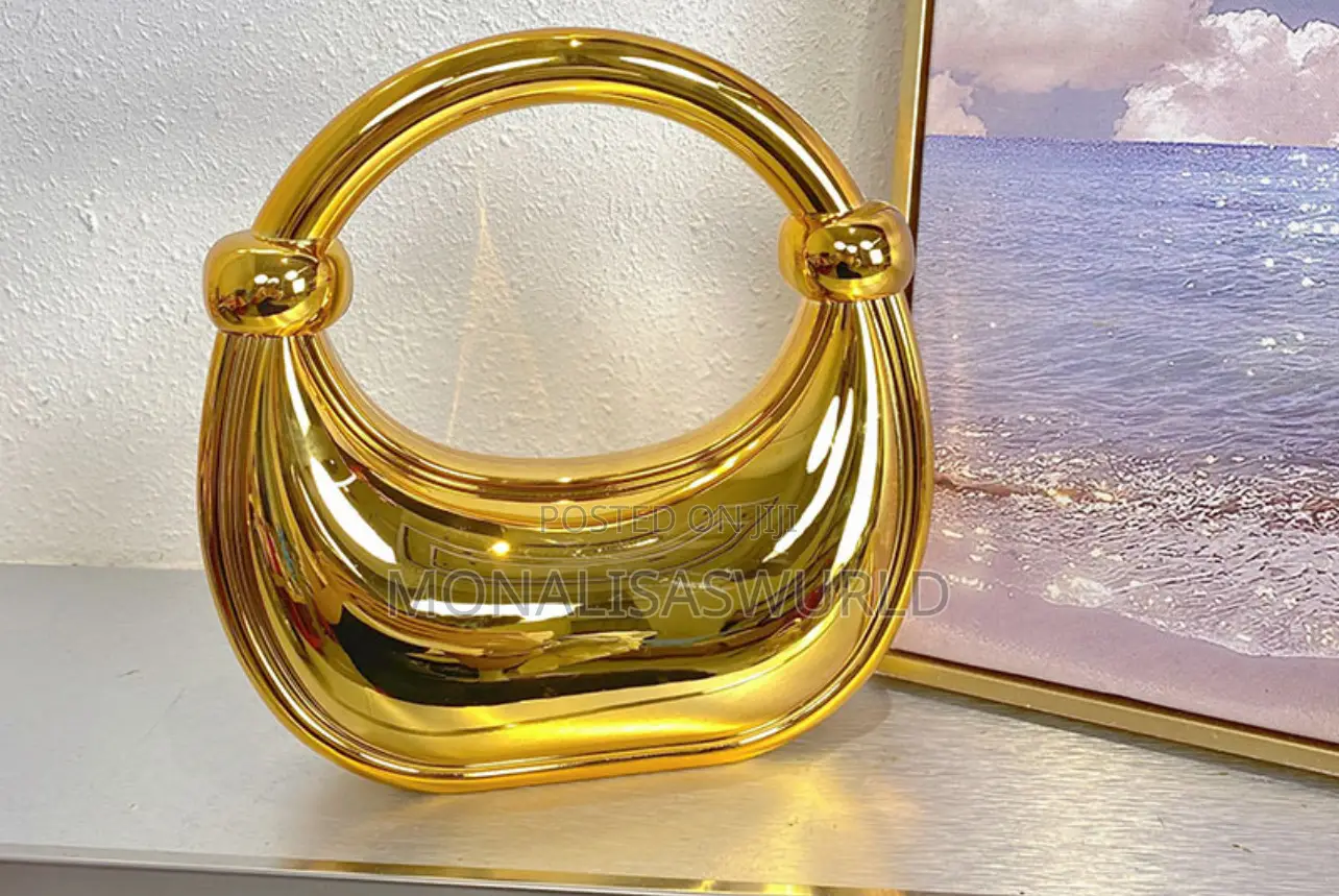 Metallic Clutch Bag