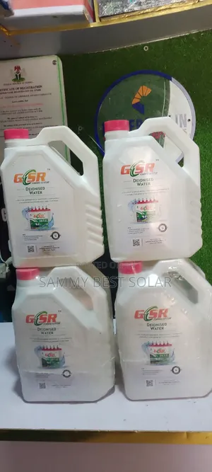 GSR Deionized Tubular Battery Water