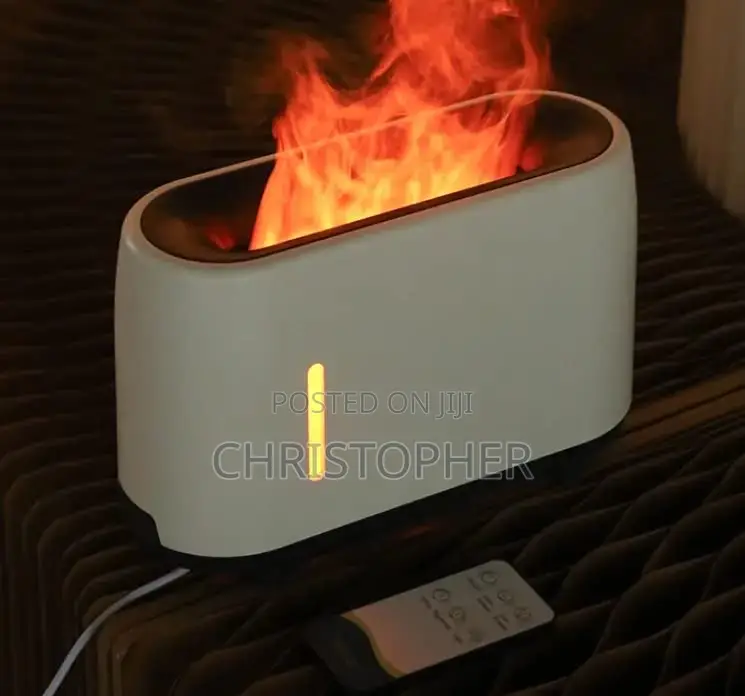 Flame Essential Oil Diffuser Super Quiet Mist Air Humidifier