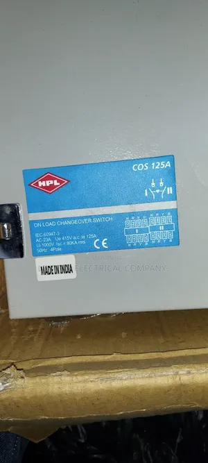 HPL 125 Amps Rotary Handle Changeover Switch