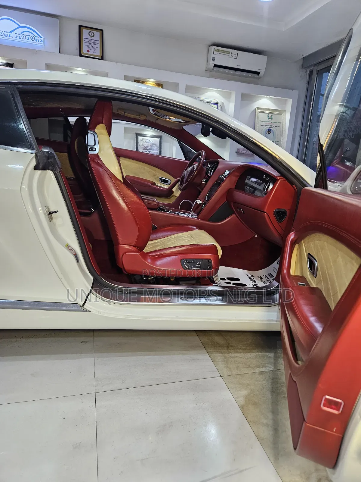 Bentley Continental 2014 White