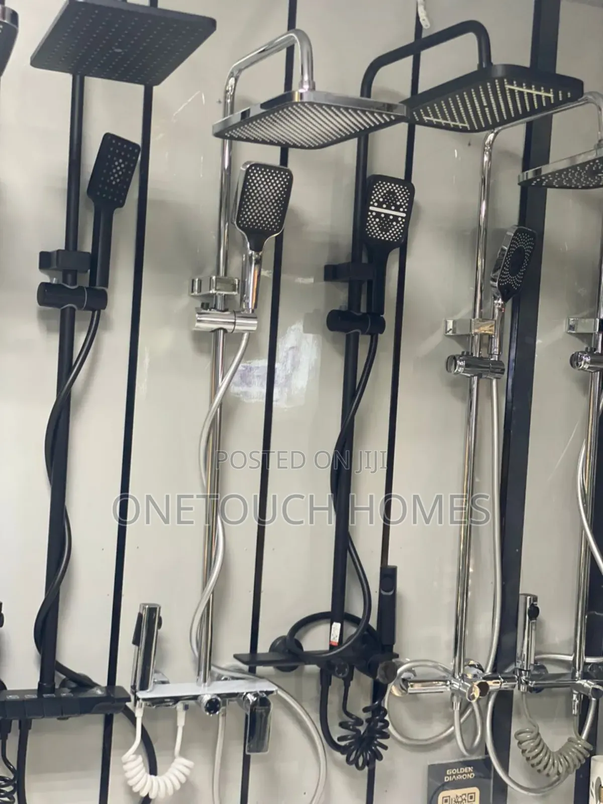 Chrome Shower Set