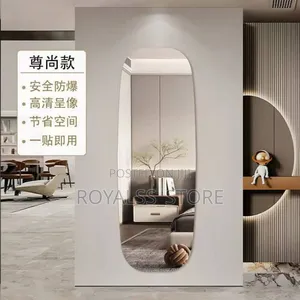 Self Adhesive Full Length Flexible Plastic Acrylic Mirror