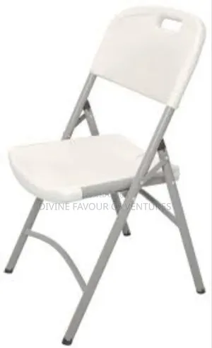 Foldable Chair Plastic With Iron Legs