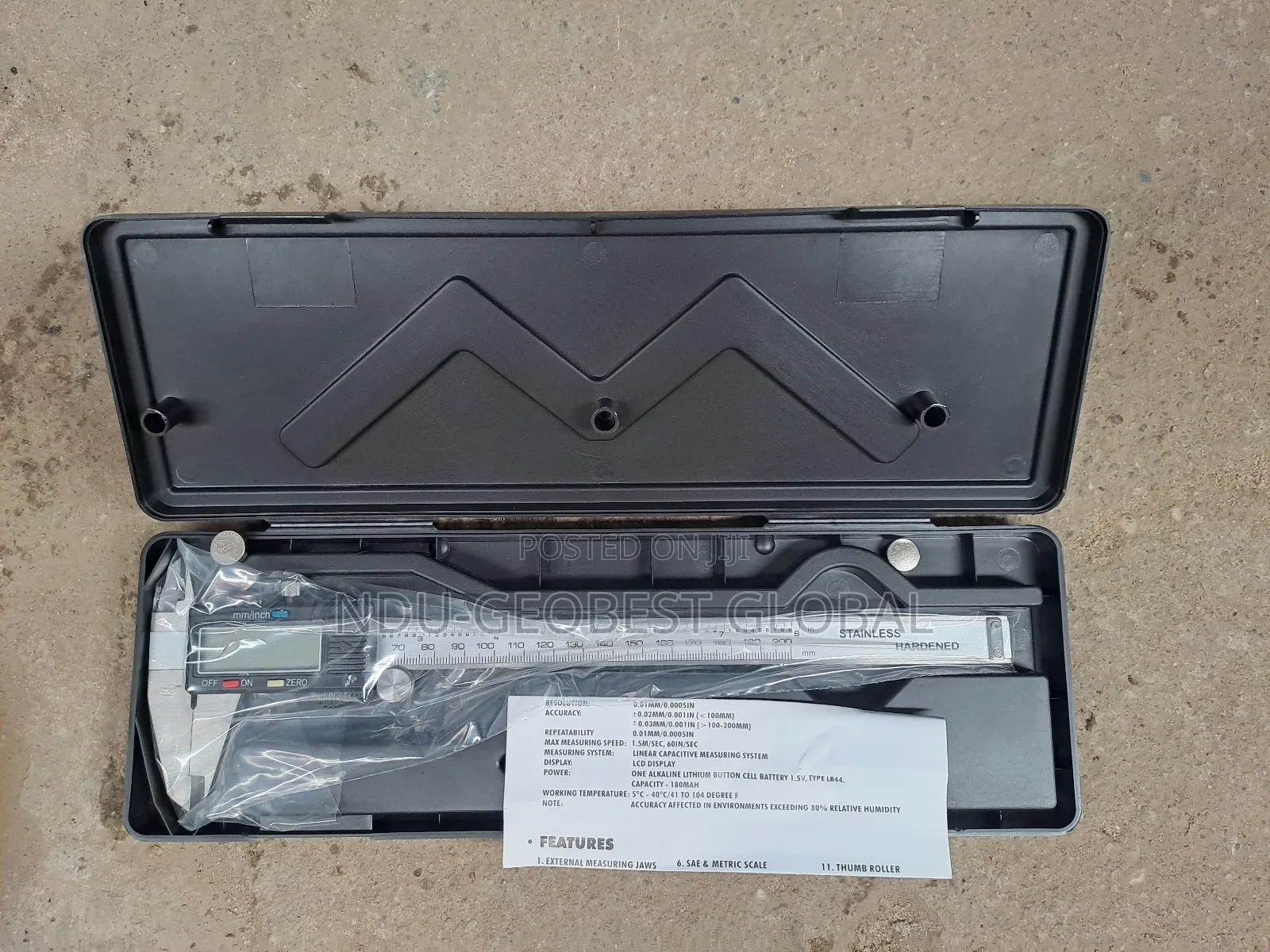 Digital Caliper 200mm (8")