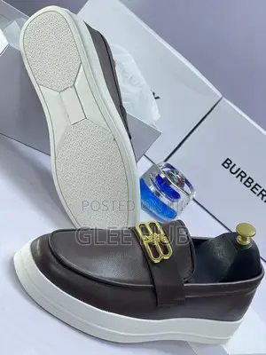 Burberry Matte Loafers
