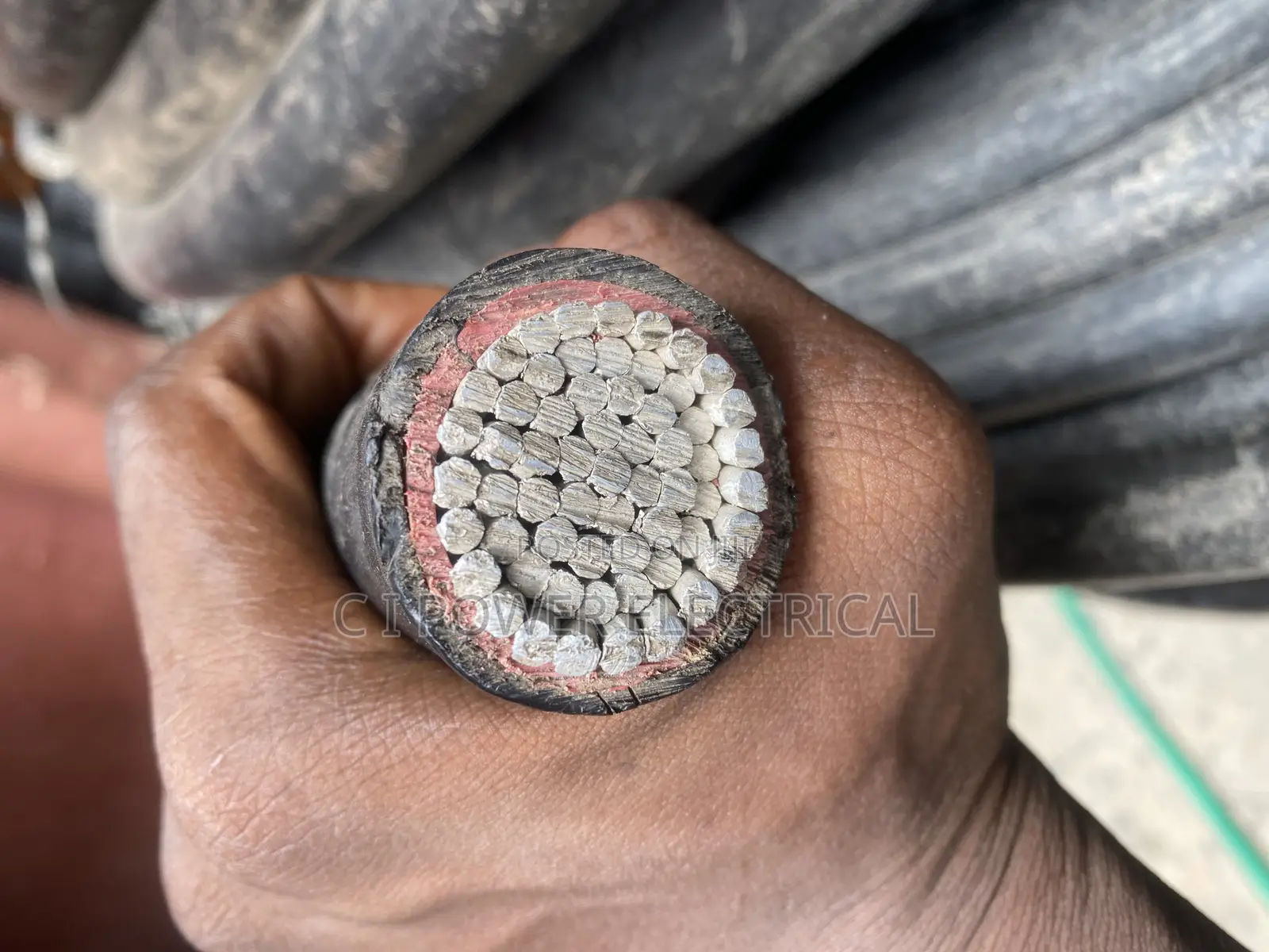 400mm Single Aluminum Nexan Cable