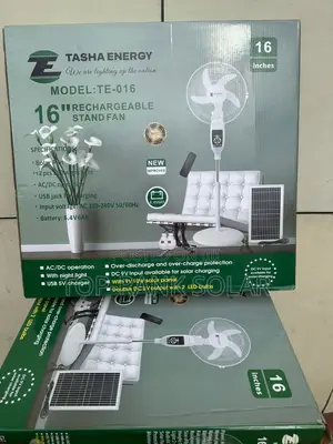 16inch Solar Rechargeable Fan