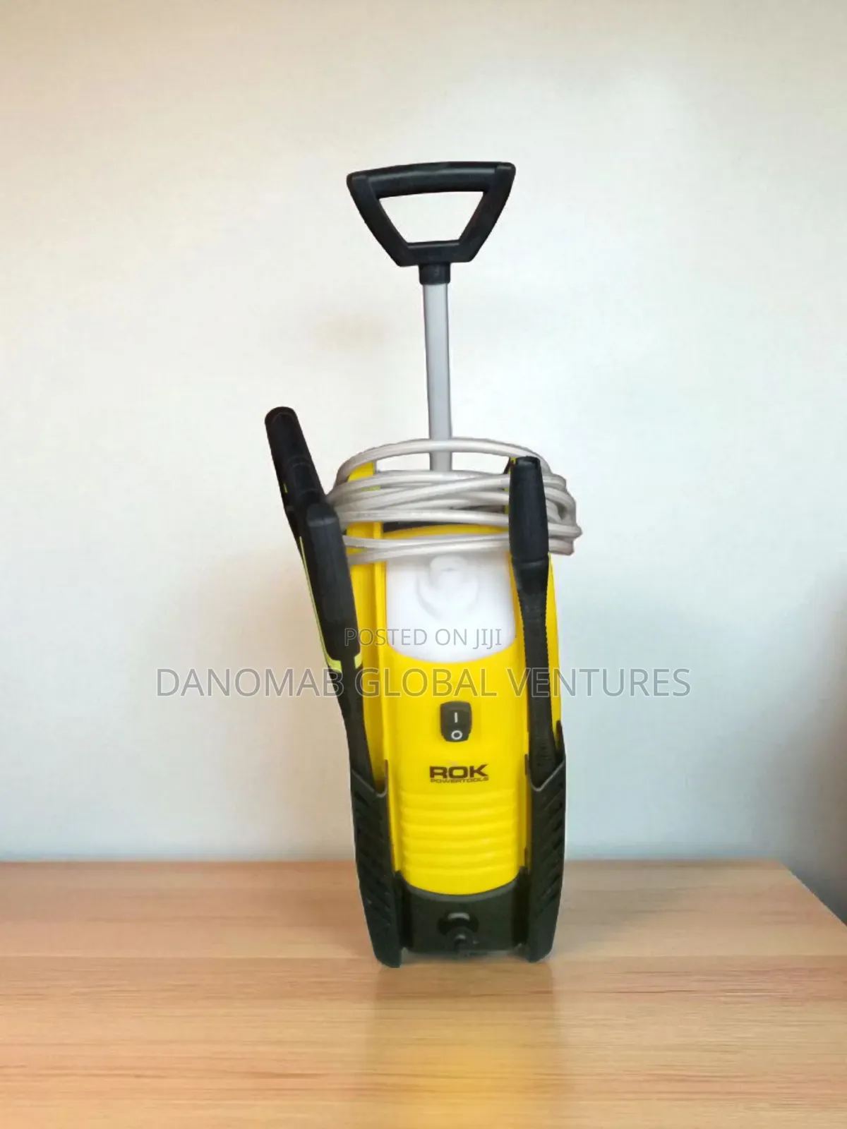 Rok Power-Tools High Pressure Washer With Onboard Soap Tank