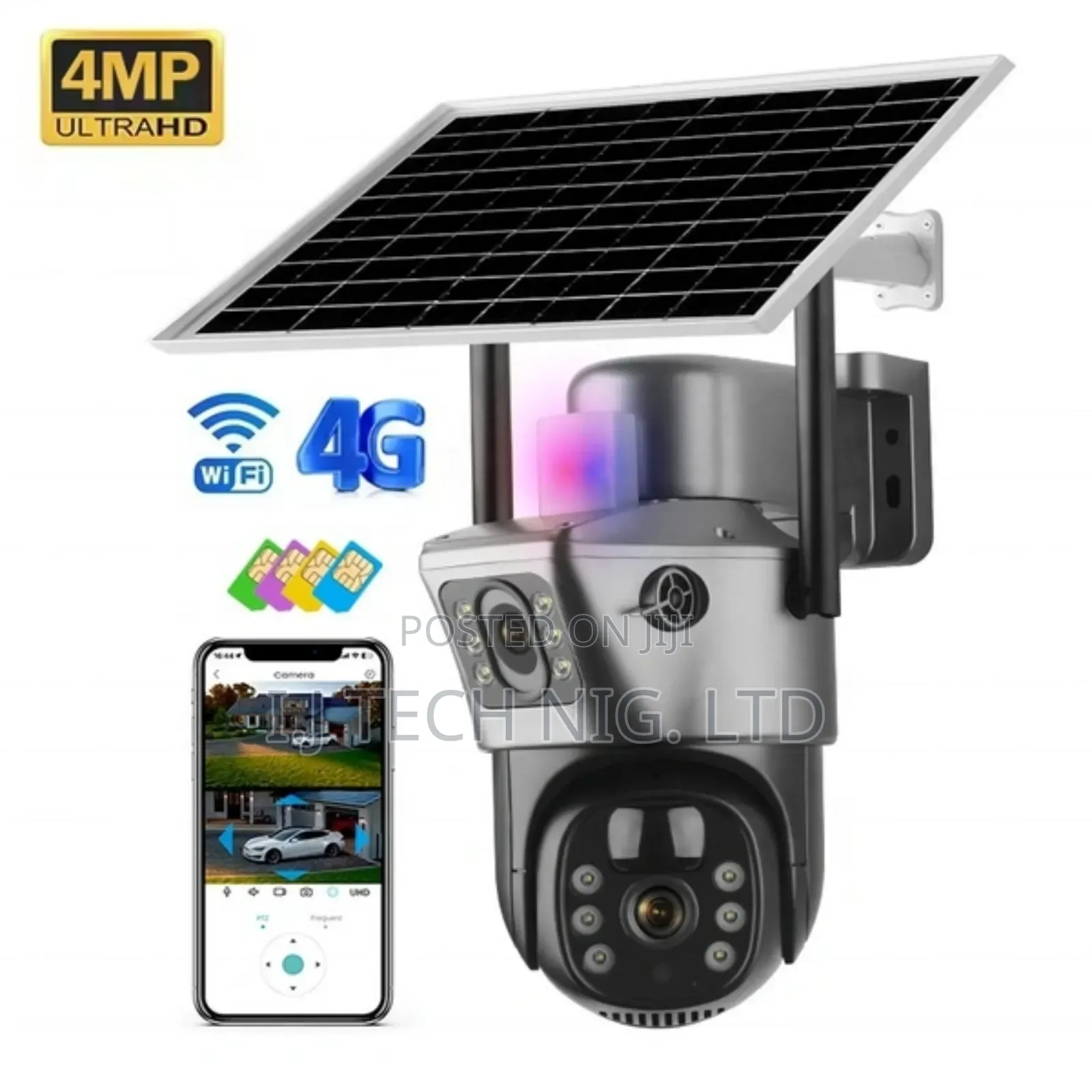 Smart V380 4g Smart Camera 2 Lens