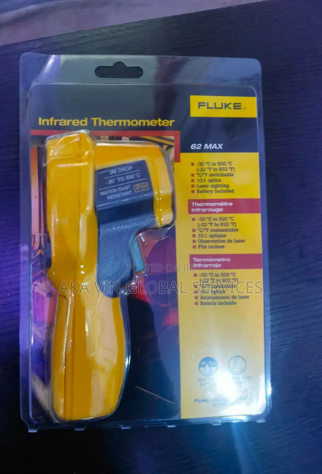 62 Max Mini Infrared Thermometer