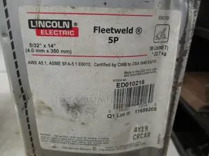 Lincoln Electric Fleetweld 5p 5/32" X 14" Rods Ed010216