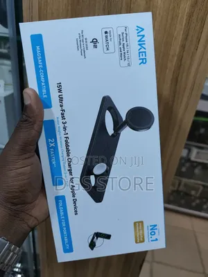 Photo - Anker 15w Ultra Fast 3in1 Foldable Charger for Apple Devices