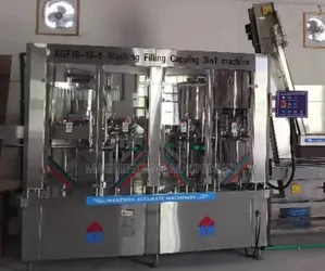 18-18-6 (3in1) Monobloc Water Bottling Machine With Cap Load