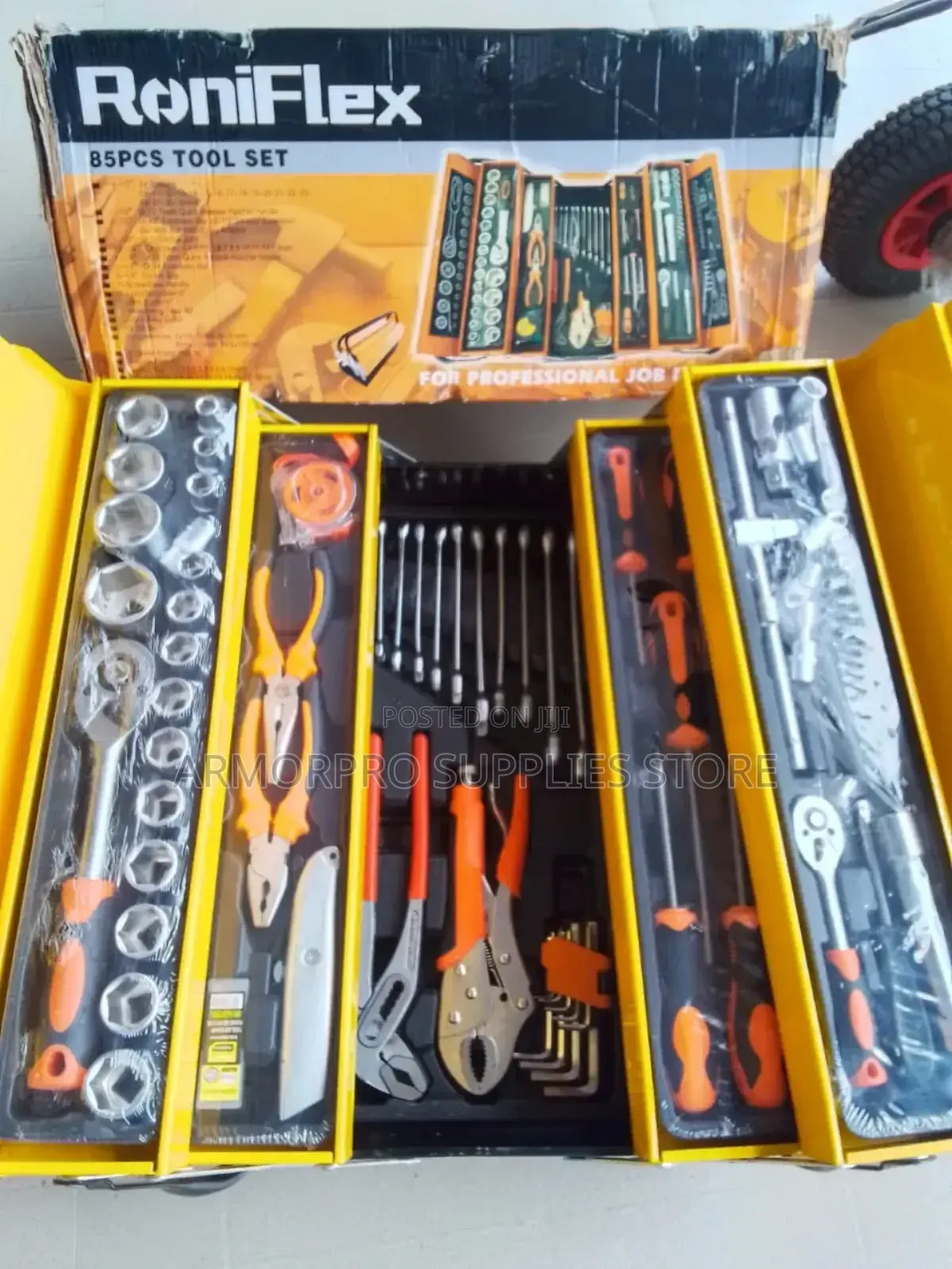 Tools Box With Complete Set (82pcs)